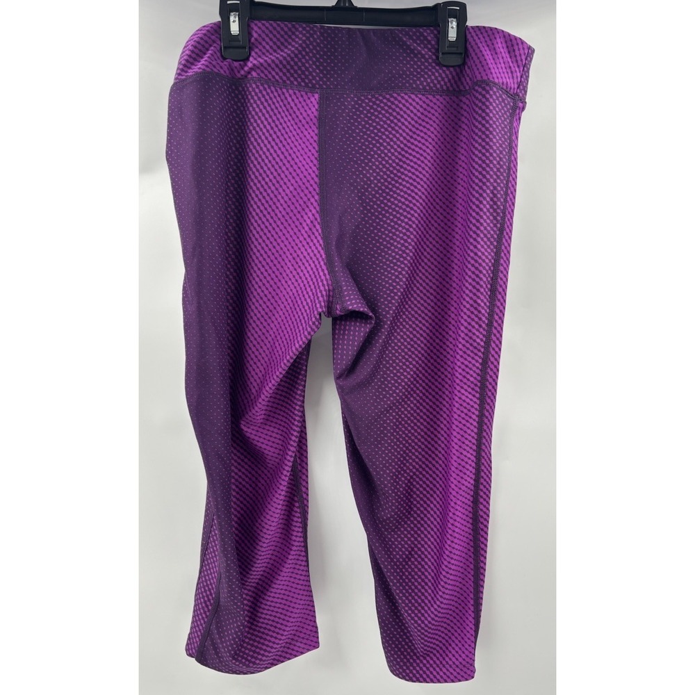 The North Face Women's XL Polyester‎ Purple Graphic Cropped Leggings - Picture 5 of 5